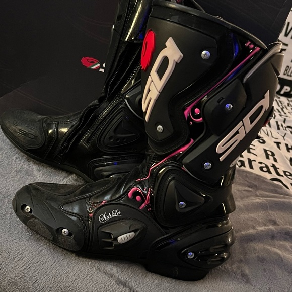SIDI ladies motorcycle boots SZ 6.5 - Picture 4 of 11